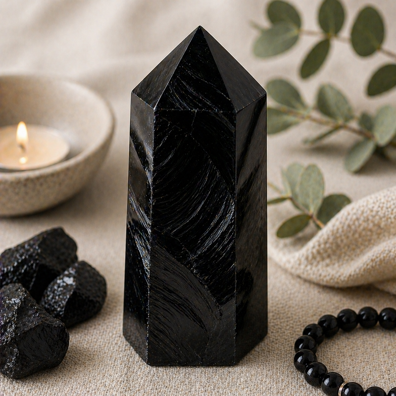 Obsidian point