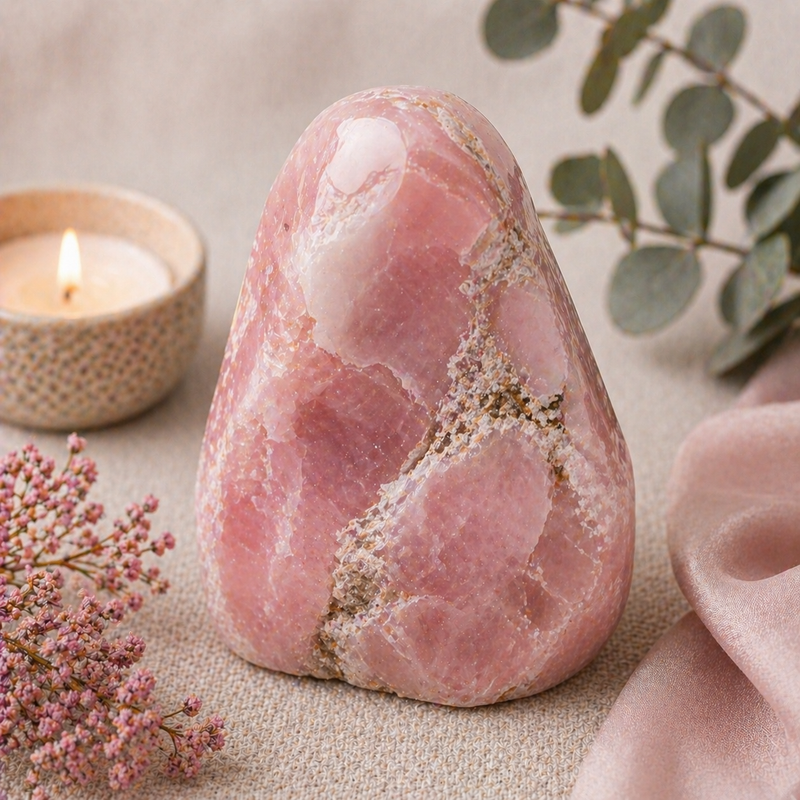 Pink Opal free form