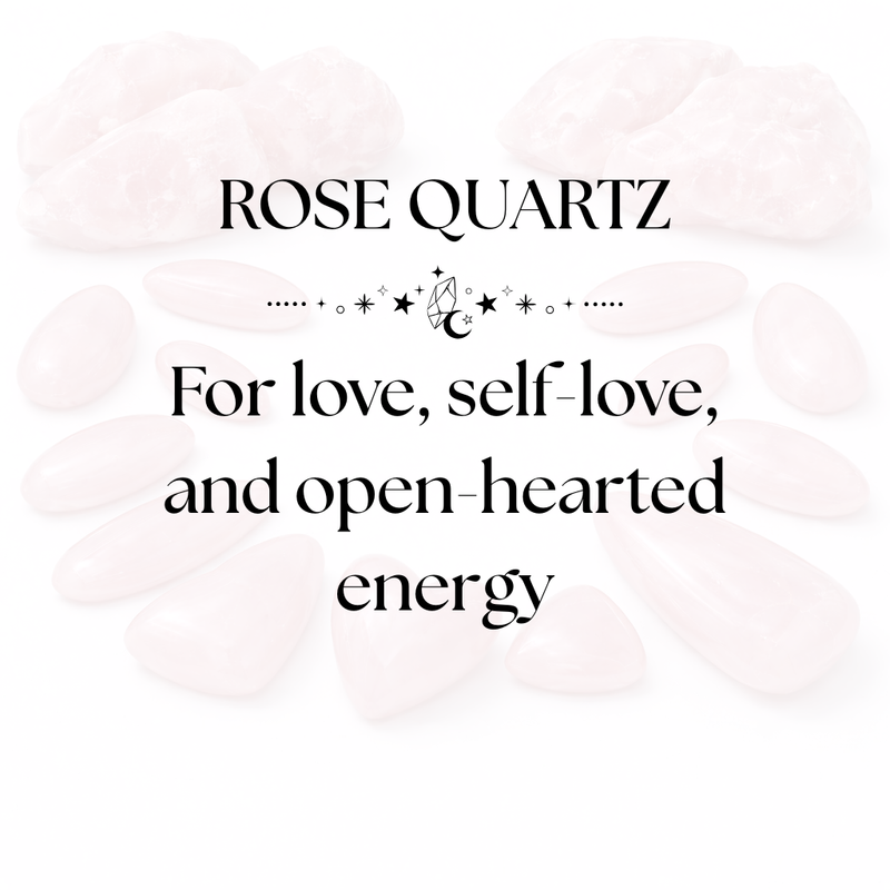 Rose Quartz Crystal Display for Self-Love and Emotional Balance