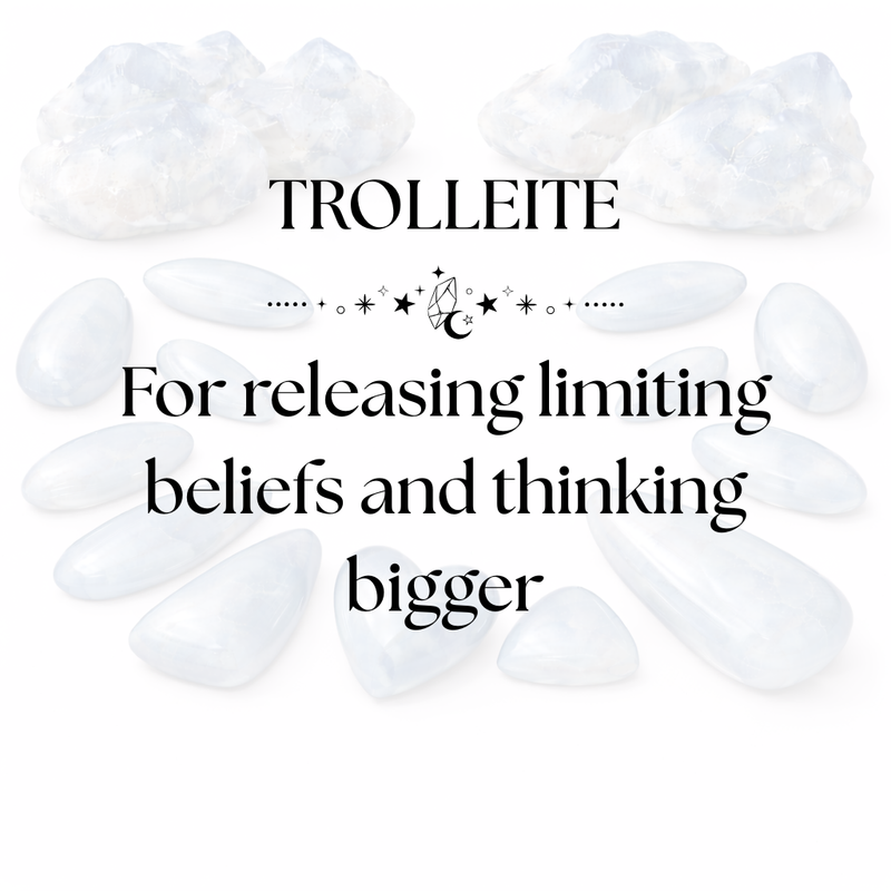 Trolleite Crystal Display for Clarity and Spiritual Growth