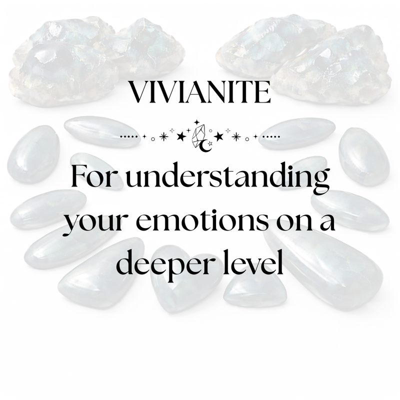 Vivianite Crystal Display for Growth and Transformation