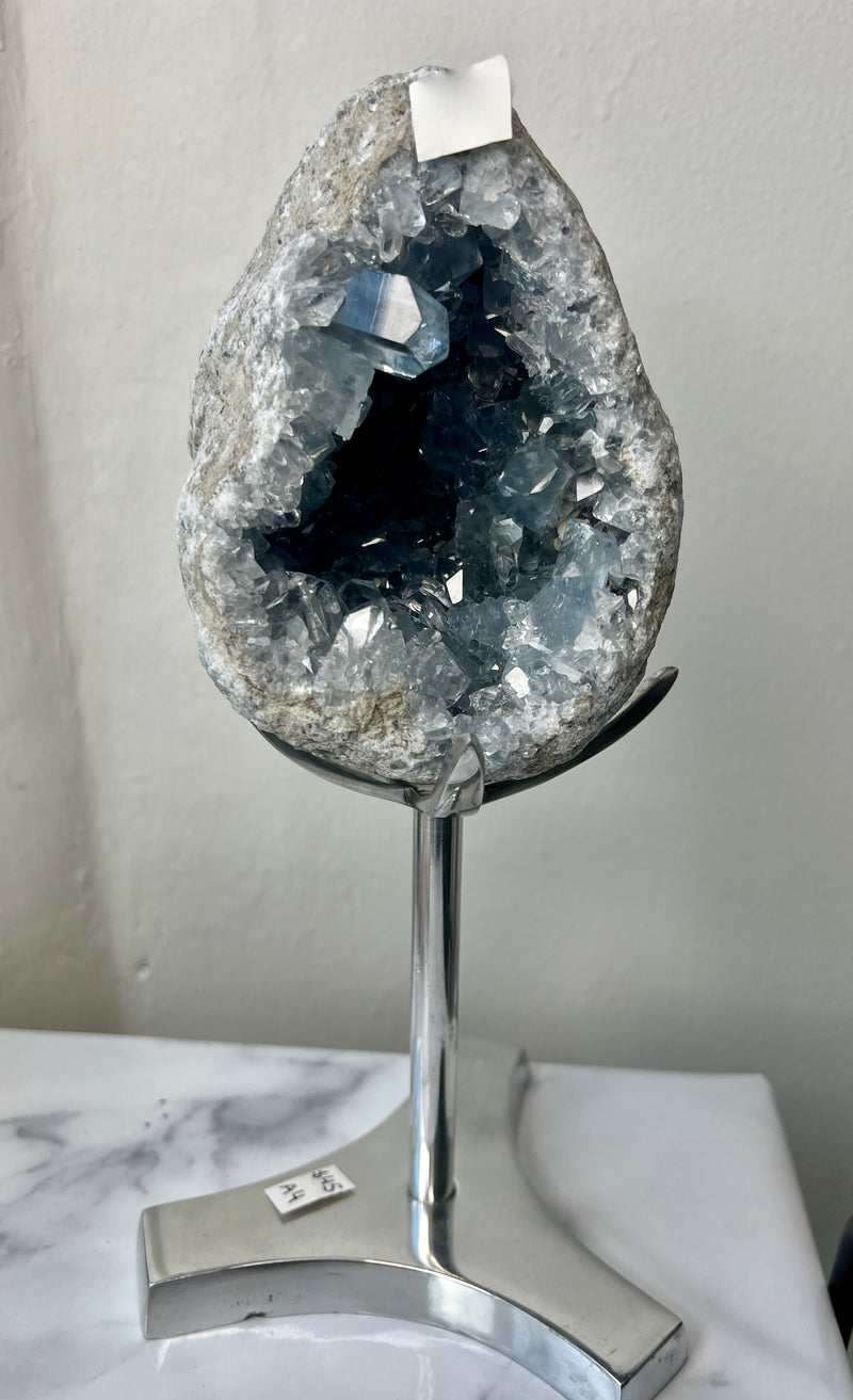 Assorted crystal display stands and holders