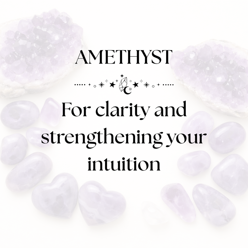 Natural Amethyst Crystals – Purple Clusters, Towers and Statement Pieces for Calm and Protection