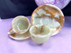 Green Onyx Tea Cup and Saucer
