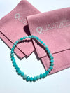AAA Grade Gel Amazonite 4mm Faceted  Bracelet
