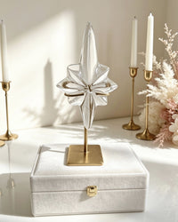 Clear Lemurian Northern Star On Stand No. 2