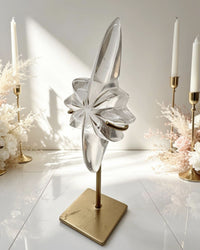 Clear Lemurian Northern Star On Stand No. 7