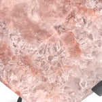 Pink Amethyst Heart no.  D1000