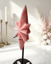 Pink Opal Northern Star - With Stand