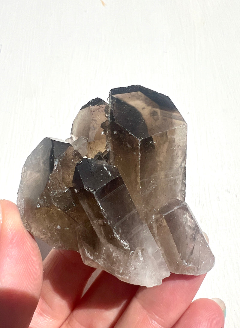 Naturally formed Smoky Quartz Point