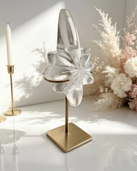 Clear Lemurian Northern Star On Stand No. 4