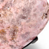 Pink Amethyst Heart with Stand no.  PH51
