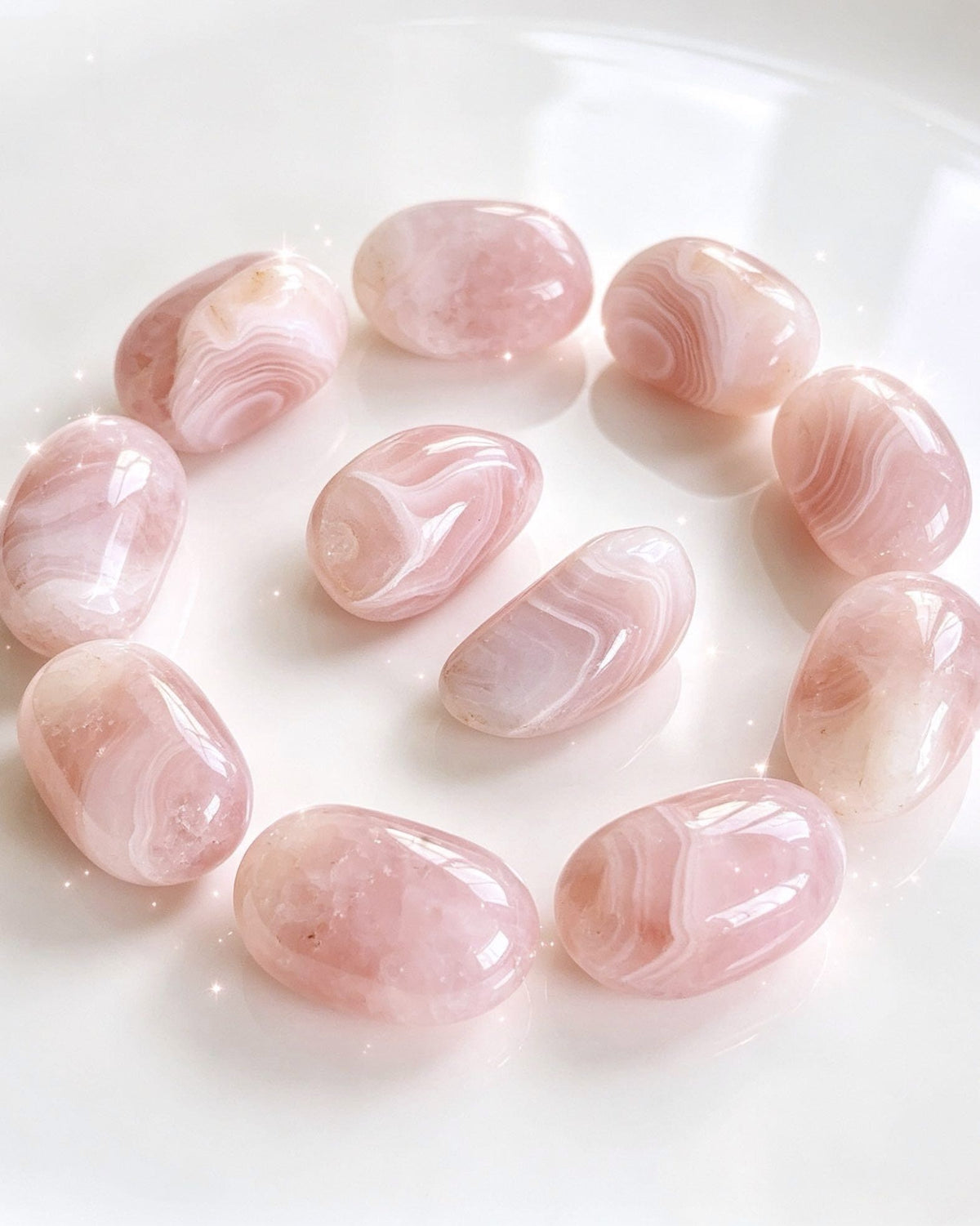 Apricot Agate Tumbled Stones