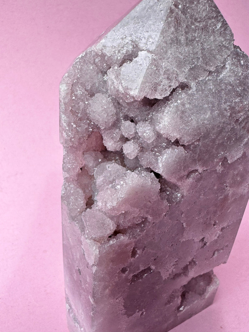 Lilac Pink Amethyst Tower