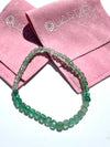 AAA Grade Green Strawberry Quartz 4mm Faceted  Bracelet