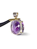 AAAA Grade Amethyst Faceted Pendant