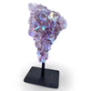 Aura Amethyst Cluster On Stand 172
