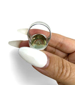 Green Amethyst Ring
