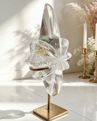 Clear Lemurian Northern Star On Stand No. 8