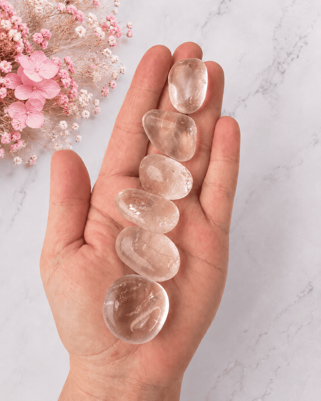 Clear Quartz Tumbled Stone