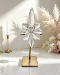 Clear Lemurian Northern Star On Stand No. 4