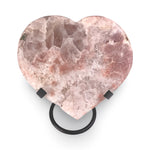 Pink Amethyst Heart no.  D1000