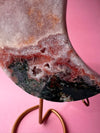 Pink Amethyst With Jasper Moon