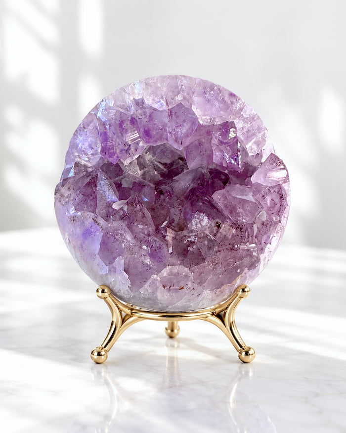 Amethyst Smile Sphere