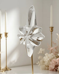 Clear Lemurian Northern Star On Stand No. 12