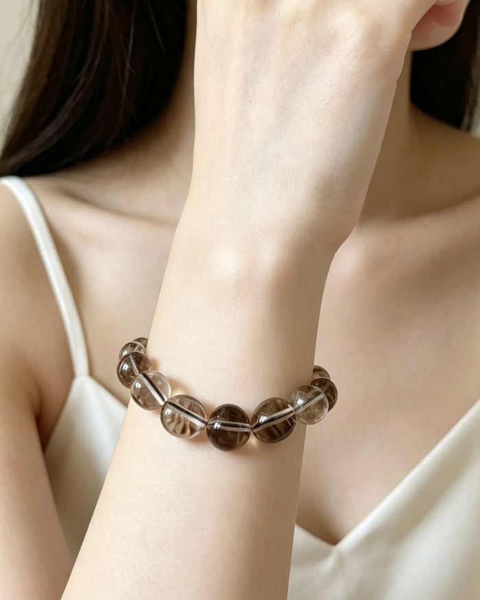 Smoky Quartz Bracelet - AA Grade