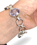 AAA Grade Amethyst, Clear Quartz, Rose Quartz, Pearl Bracelet