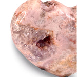 Pink Amethyst Heart with Stand no.  PH51