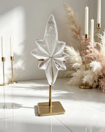 Clear Lemurian Northern Star On Stand No. 9