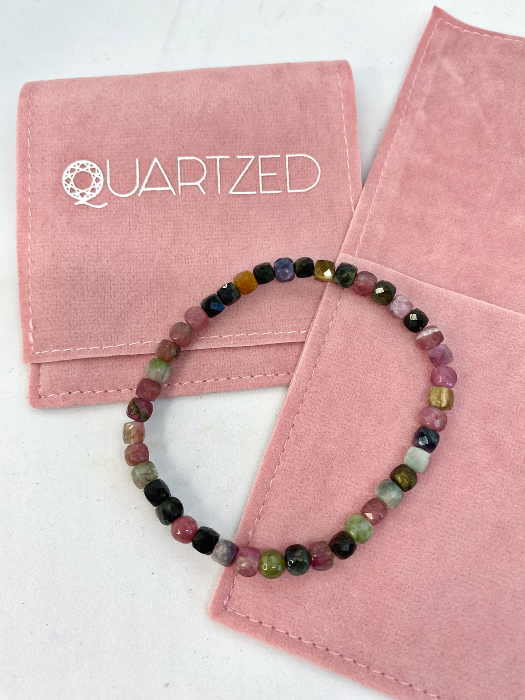 5mm Faceted Mix Tourmaline Bracelet