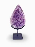 Amethyst Drop With Stand D11