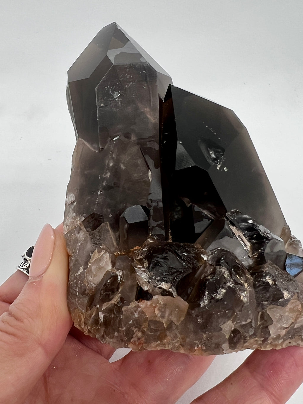 A Grade Smoky Quartz Cluster - no.291