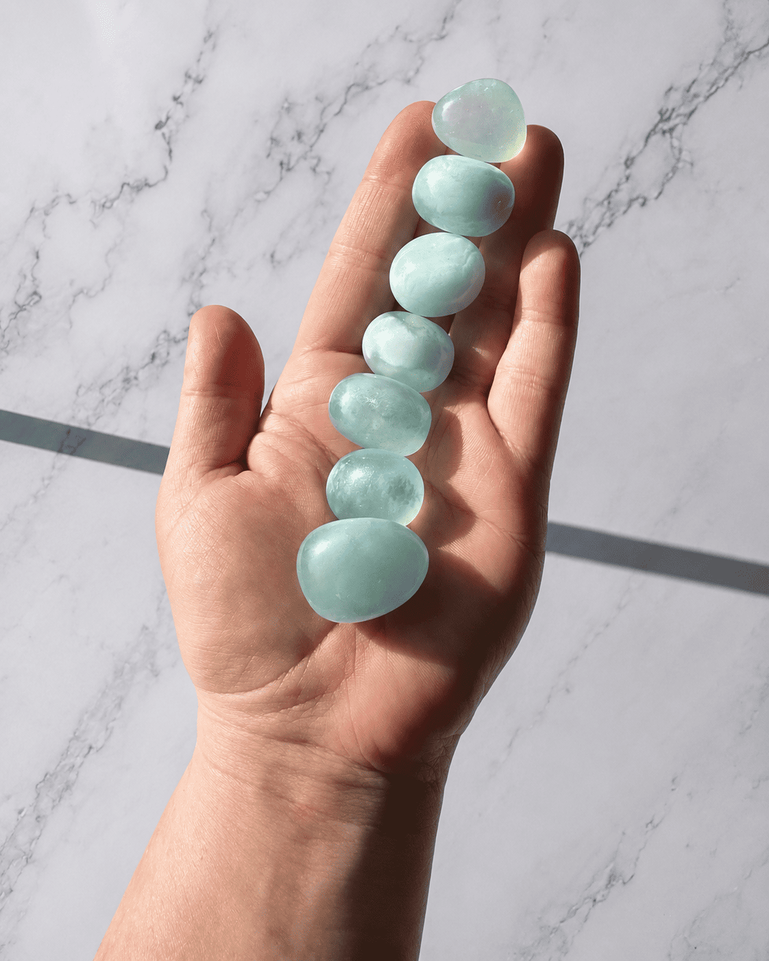 Aquamarine Tumbled Stone