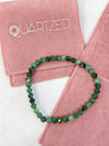 5mm Faceted Emerald Bracelet