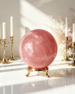 Rose Quartz Sphere - AAA Grade