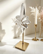 Clear Lemurian Northern Star On Stand No. 11