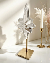 Clear Lemurian Northern Star On Stand No. 11