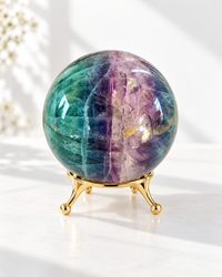 Rainbow Fluorite Crystal Sphere No. 2