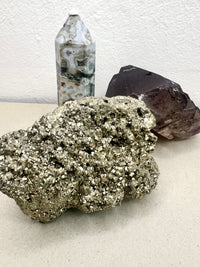 Raw Pyrite Cluster