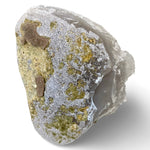 Galaxy Amethyst With Calcite Cluster