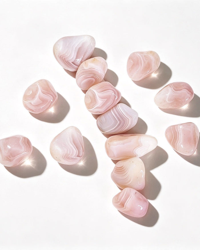 Apricot Agate Tumbled Stones