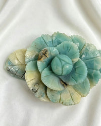 Sky Blue Quartz Flower
