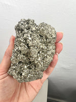 Large Pyrite Cluster- The Money Attractor Stone