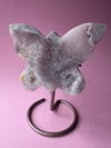 Lilac Pink Amethyst Butterfly