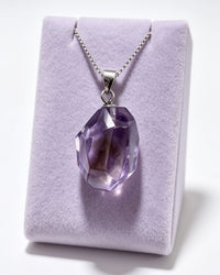 Ametrine Free Form Silver Pendant