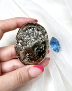 A Grade Pyrite Palm Stone